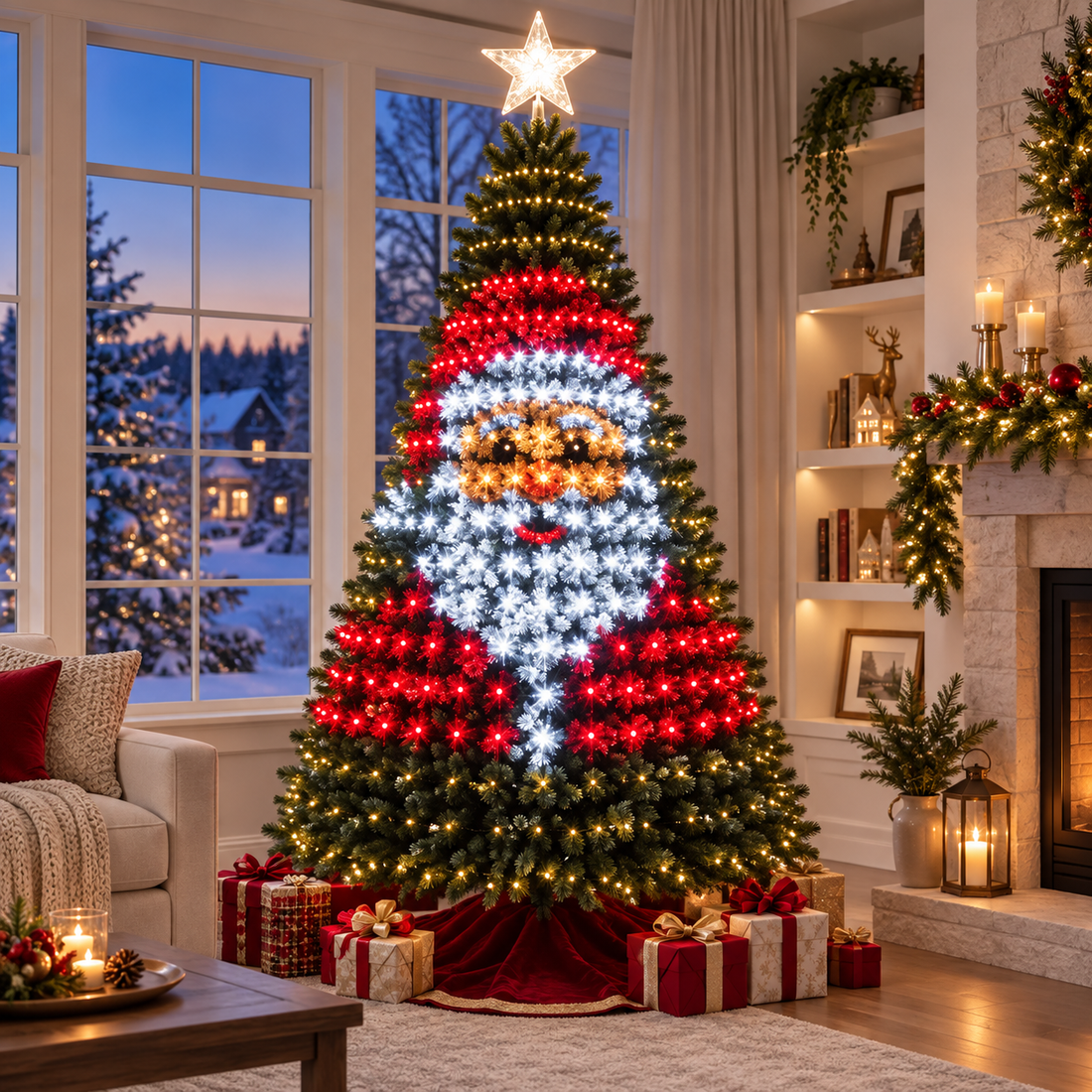 GlowSync™ Smart Christmas Tree Lights