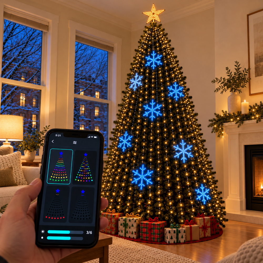 Set the mood without leaving the couch.