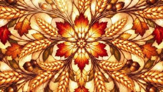 HarvestGlow Thanksgiving Animation Pack — golden wheat and maple leaf design