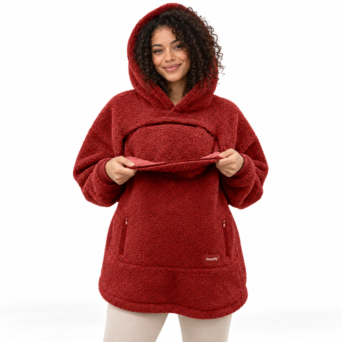 Pouchly pet pouch hoodie